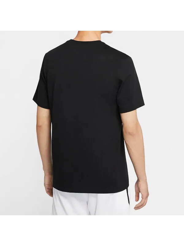 Футболка exploration pattern basketball pocket short sleeve black Nike — изображение 4 из 4, черный