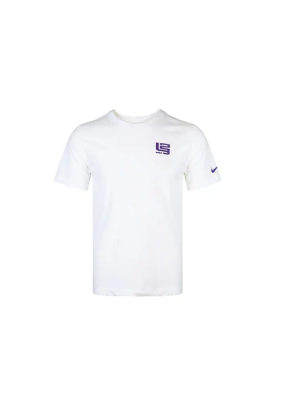 Футболка Nike Strive for greatness LeBron James Round Neck Short Sleeve White — изображение 2 из 4, белый