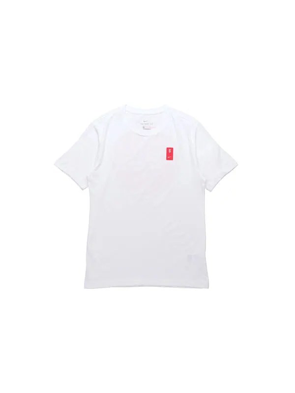 Футболка Nike Dri-FIT Kyrie Logo Applique Basketball Tee Men White — изображение 2 из 4, белый