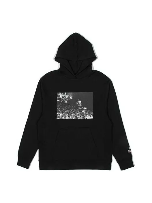Толстовка x union la flying high hooded sweatshirt 'black' Air Jordan — изображение 1 из 4, черный