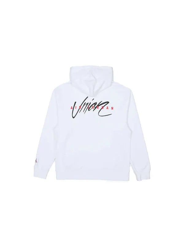 Толстовка x union la flying high hooded sweatshirt 'white' Air Jordan — изображение 2 из 2, белый