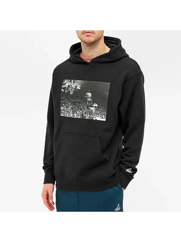 Толстовка Air Jordan x Union LA Sports Hooded Men Black — изображение 3 из 4, черный