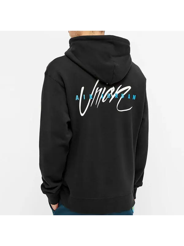 Толстовка Air Jordan x Union LA Sports Hooded Men Black — изображение 4 из 4, черный