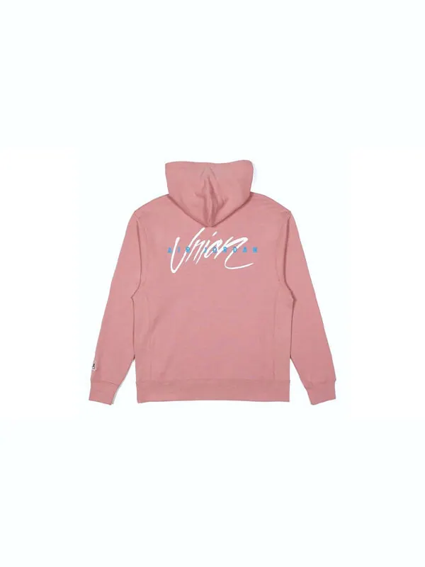 Толстовка Air Jordan x Union LA Sports Hooded Men Pink/Red — изображение 2 из 4, красный