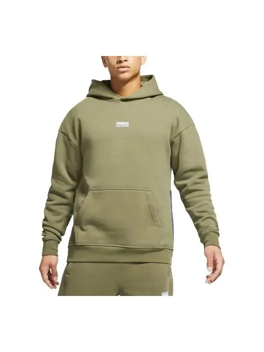 Толстовка Nike MENS F.C. Fleeced Casual Football OliveGreen Olive green — изображение 1 из 3, оливковый зеленый