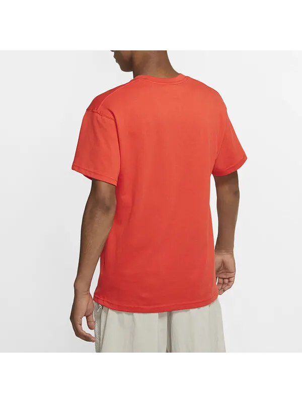 Футболка men's acg printing short sleeve red t-shirt Nike — изображение 4 из 4, красный