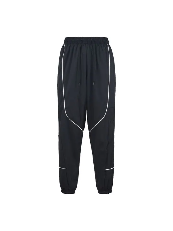 Спортивные штаны Men's Nike Throwback Casual Basketball Sports Bundle Feet Long Pants/Trousers — изображение 1 из 4, черный