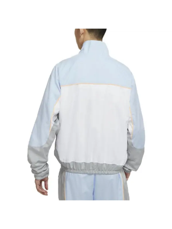Куртка Nike Throwback Men's Basketball Jacket Blue — изображение 4 из 4, синий