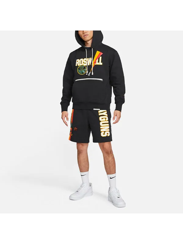 Толстовка dri-fit reagan's basketball sports printing black Nike — изображение 3 из 4, черный