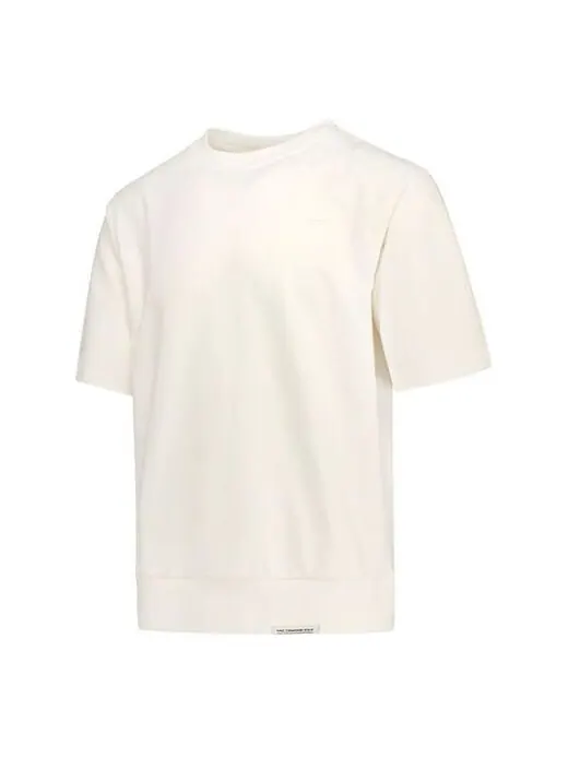 Футболка dri fit стандартный выпуск круглый вырез свитер спортивный короткий рукав Nike — изображение 1 из 4, белый