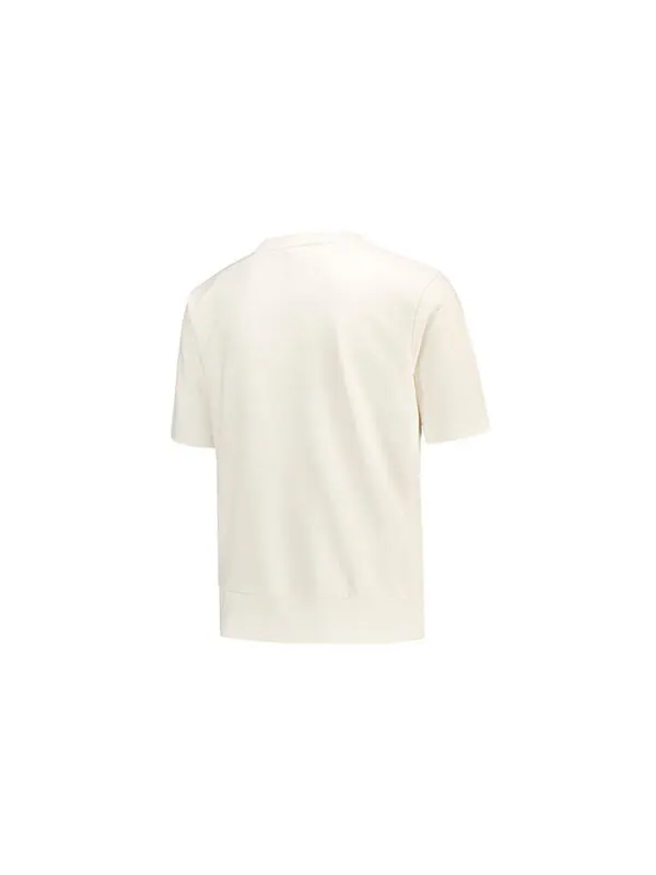 Футболка dri fit стандартный выпуск круглый вырез свитер спортивный короткий рукав Nike — изображение 2 из 4, белый