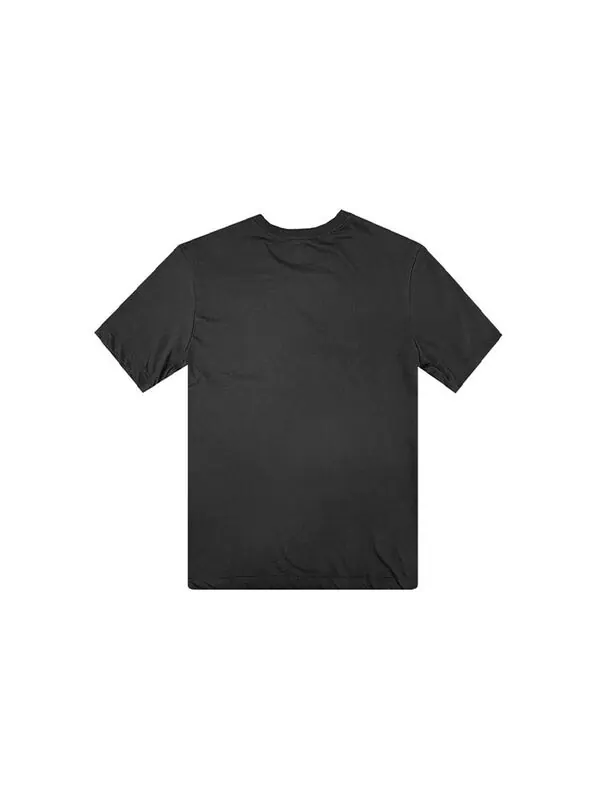 Футболка logo crewneck pullover short sleeve men's black Nike — изображение 2 из 2, черный