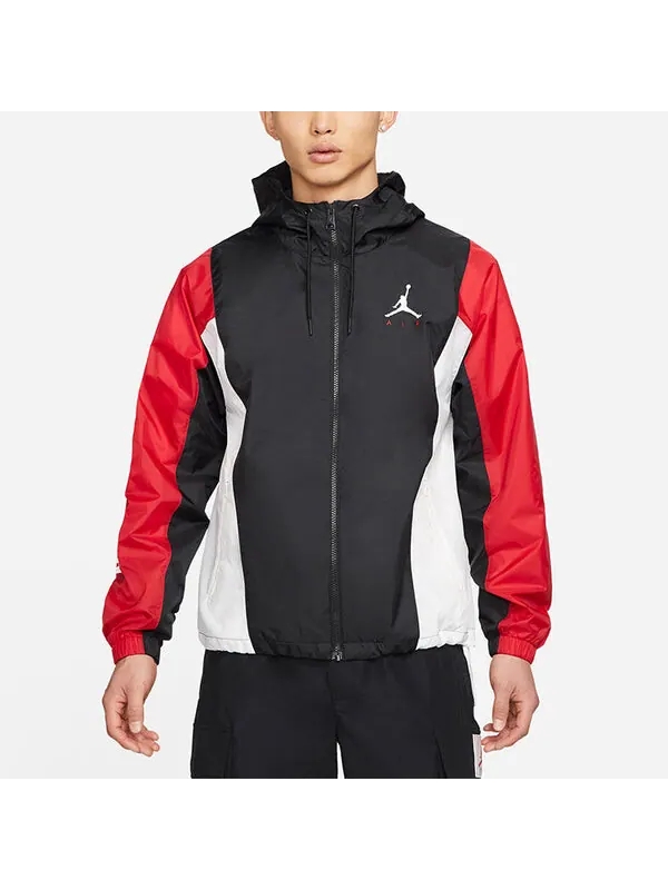 Куртка мужская jumpman баскетбольная куртка с капюшоном красная Air Jordan — изображение 4 из 4, черный