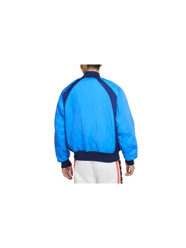 Спортивная футболка flight printing logo reversible baseball uniform blue Air Jordan — изображение 4 из 4, синий
