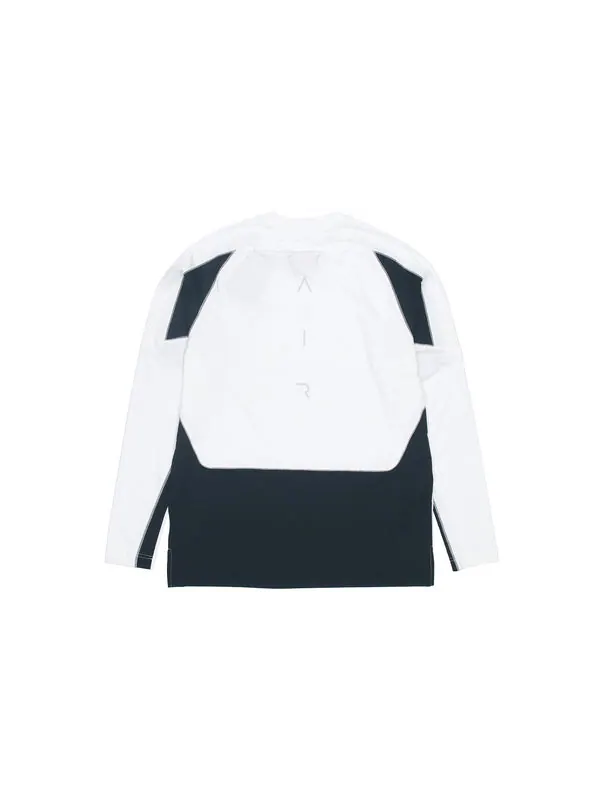 Футболка jumpman colorblock quick dry с круглым вырезом и длинными рукавами Air Jordan — изображение 2 из 4, белый