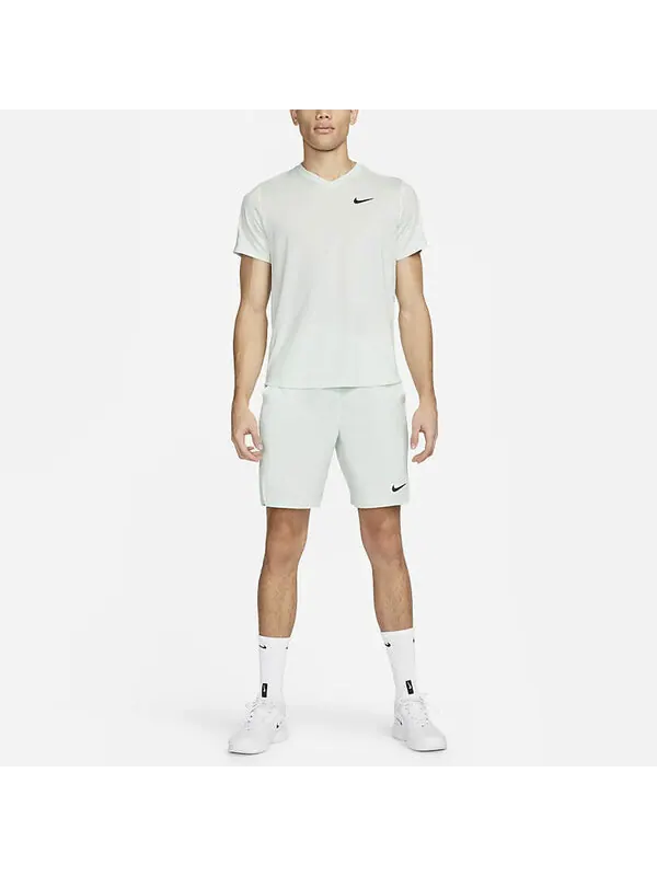 Шорты Court Dri Fit Victory 9 дюймов шорты Nike — изображение 2 из 2, белый