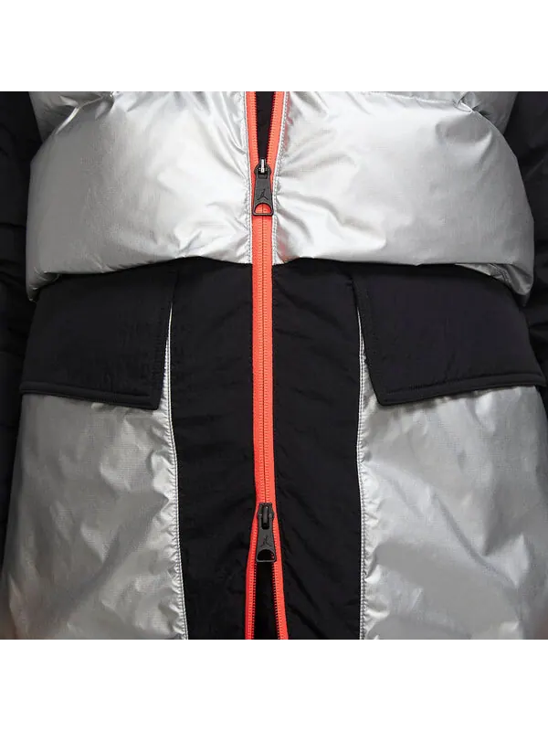 Пальто winter utility down parka coat 'sliver' Air Jordan — изображение 2 из 4, черный