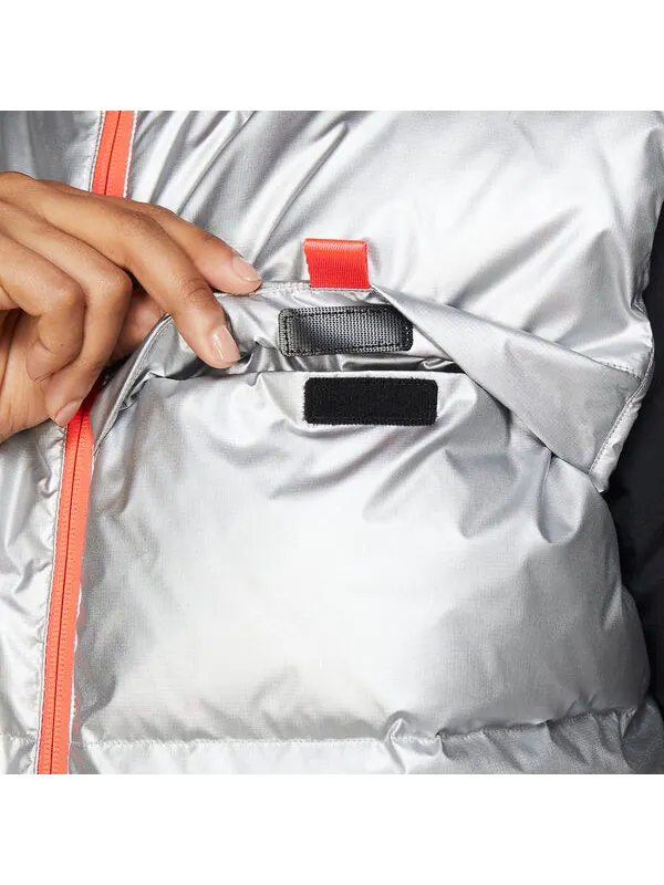 Пальто winter utility down parka coat 'sliver' Air Jordan — изображение 3 из 4, черный