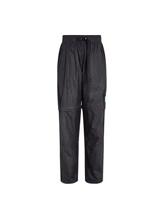 Спортивные штаны Air Jordan 23 Engineered Convertible 2-In-1 Removable Checkered Sports Trousers — изображение 1 из 4, черный