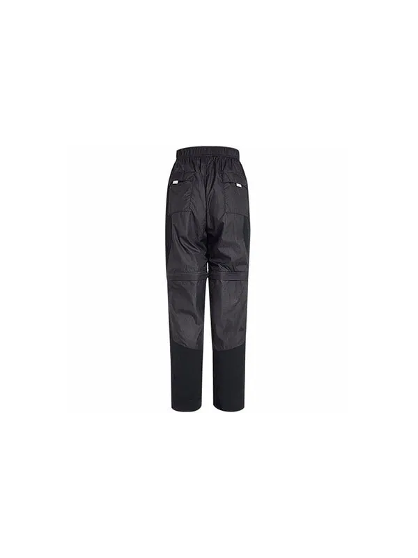 Спортивные штаны Air Jordan 23 Engineered Convertible 2-In-1 Removable Checkered Sports Trousers — изображение 2 из 4, черный