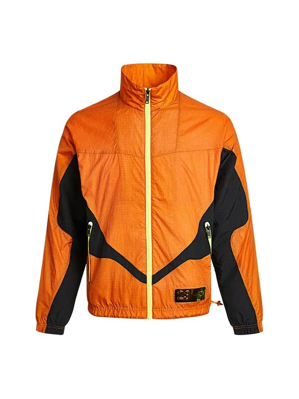 Куртка Air Jordan 23 EngineeRed Causual Sports Stand-up Collar Jacket Coat Male Orange — изображение 1 из 4, оранжевый