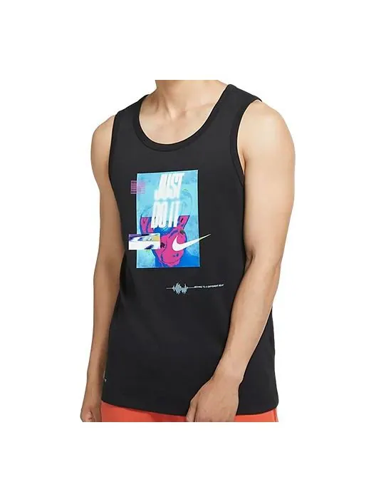 Жилет Nike Dri-FIT JDI Training Casual Sports Breathable Vest Black — изображение 1 из 3, черный