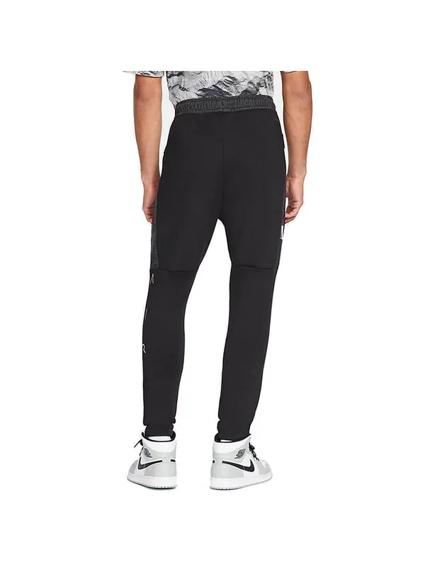 Спортивные штаны Air Jordan MENS Casual Sports Ankle Banded Pants Black — изображение 4 из 4, черный