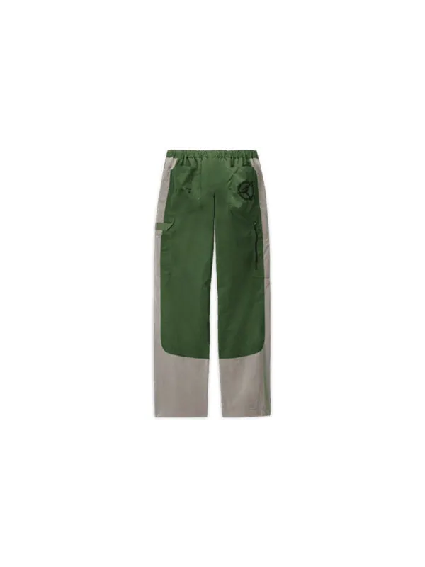 Брюки x off-white mj track pants 'forest green phantom' Air Jordan — изображение 2 из 2, зеленый