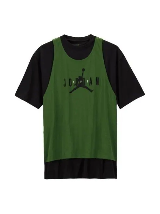 Футболка x белая футболка Air Jordan — изображение 1 из 2, зеленый