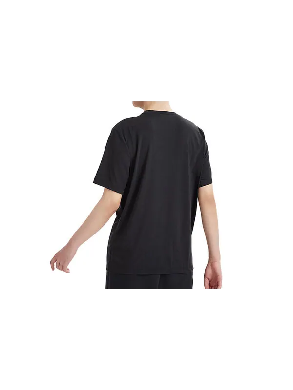 Футболка dri fit swoosh training с коротким рукавом Nike — изображение 2 из 4, черный