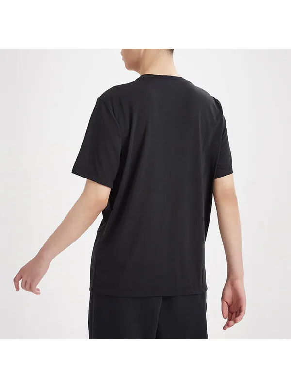 Футболка dri fit swoosh training с коротким рукавом Nike — изображение 4 из 4, черный