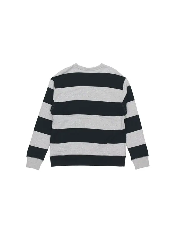 Толстовка Nike MENS SB Skateboard Striped Skate Sports Crew-neck Grey Gray — изображение 2 из 4, серый