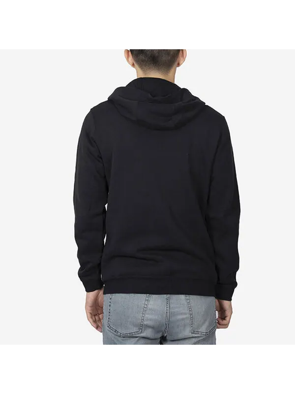 Куртка Nike Logo Fleece Stay Warm Casual Sports Hooded Jacket Black — изображение 4 из 4, черный