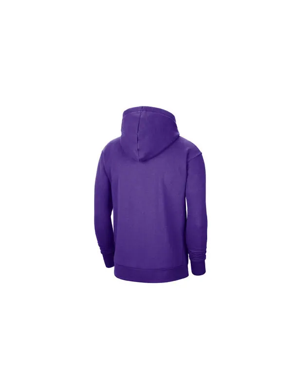 Толстовка Nike Los Angeles Lakers Pullover hooded Long Sleeves Purple — изображение 2 из 2, фиолетовый