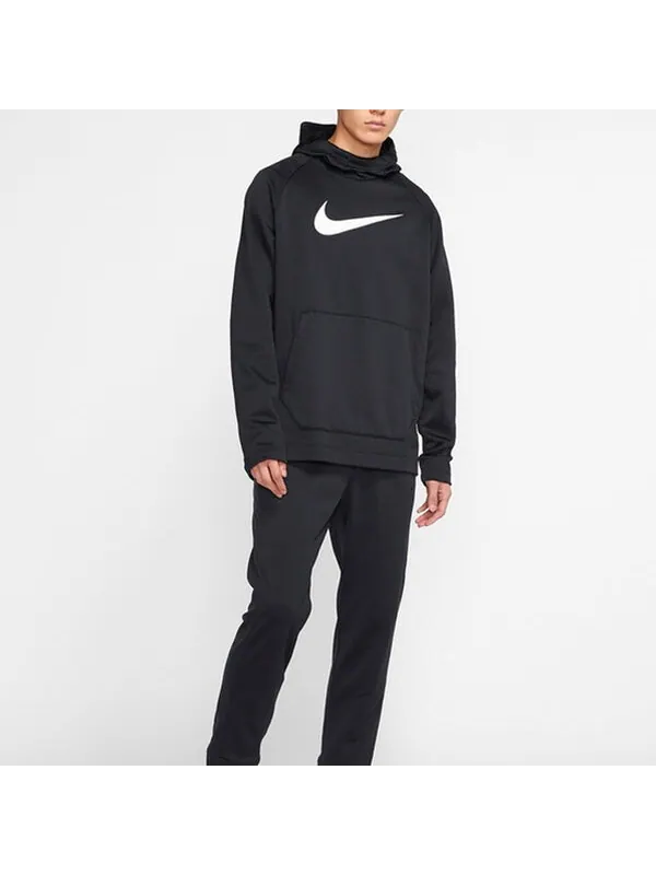 Толстовка therma sports stay warm fleece lined black Nike — изображение 3 из 4, черный