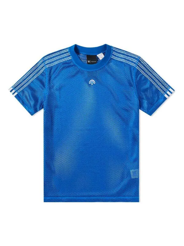 Футболка adidas Originals by Alexander Wang Mesh Tee — изображение 1 из 4, синий