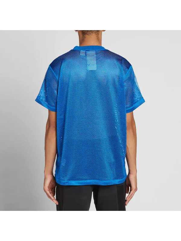 Футболка adidas Originals by Alexander Wang Mesh Tee — изображение 4 из 4, синий