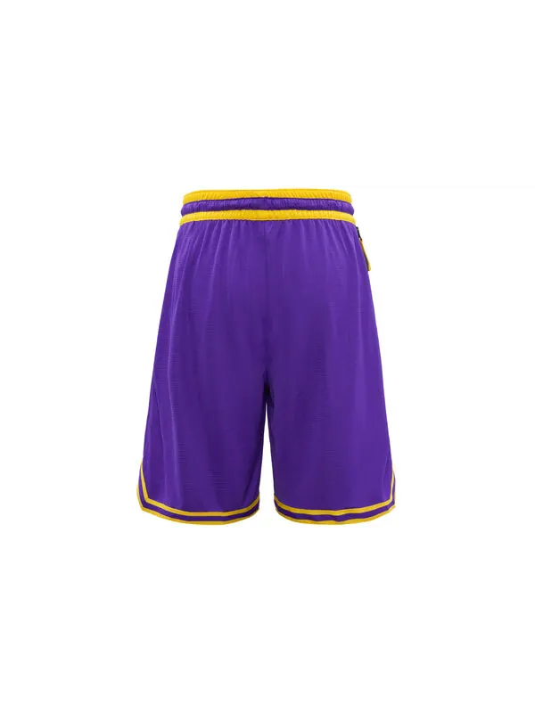 Спортивные шорты Nike NBA Los Angeles Lakers Basketball Shorts Purple — изображение 2 из 3, фиолетовый