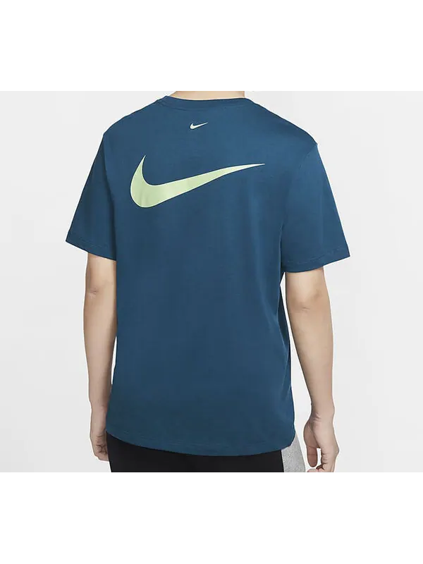 Футболка спортивная swoosh sports с коротким рукавом Nike — изображение 4 из 4, синий