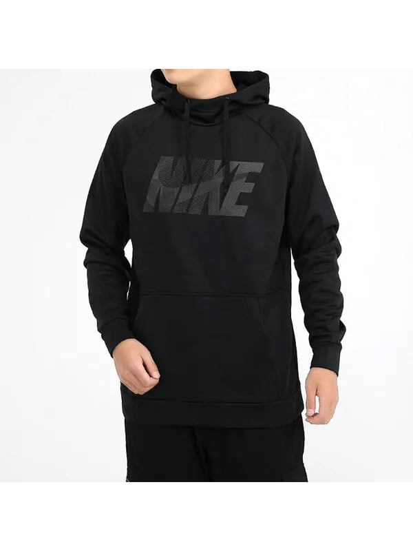 Толстовка Men's Nike Therma Black — изображение 3 из 4, черный