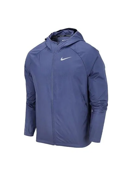 Куртка Nike Essential Running Hooded Jacket Purple — изображение 1 из 2, фиолетовый