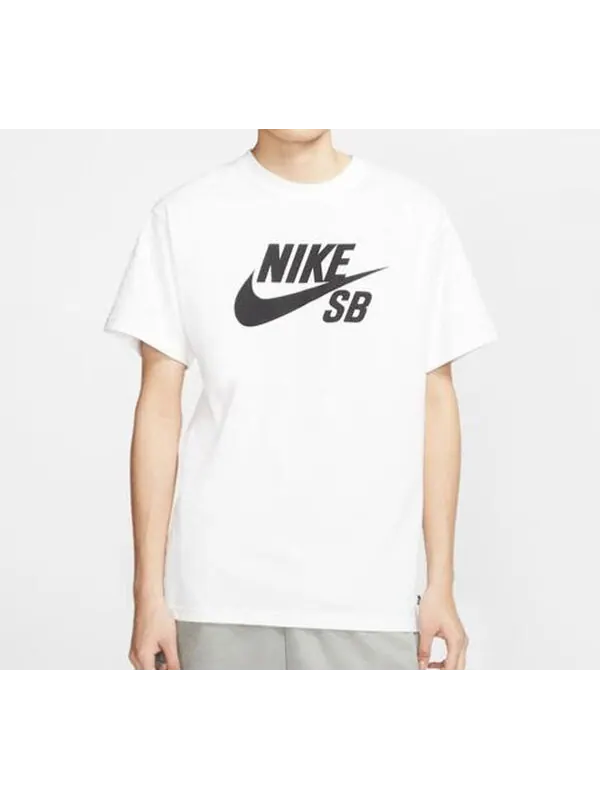Футболка sb скейтборд большой логотип скейтборд короткий рукав Nike — изображение 3 из 4, белый