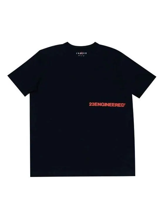 Футболка printing pattern short sleeve black Air Jordan — изображение 1 из 3, черный