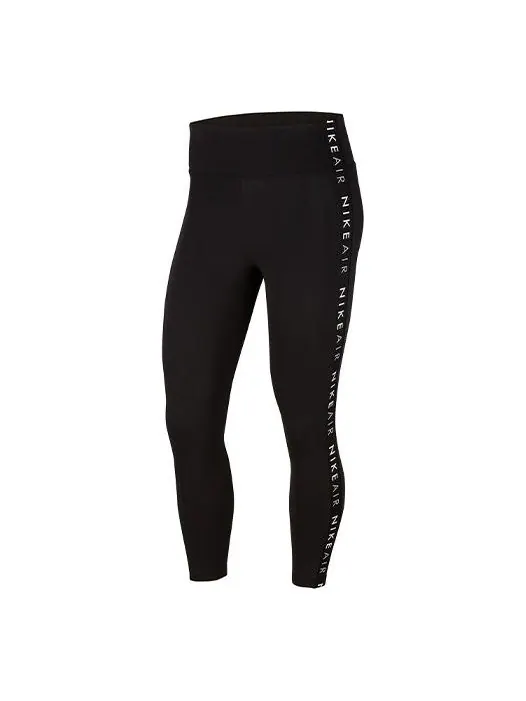 Леггинсы (WMNS) Nike Sportswear 7/8 Leggings 'Black' — изображение 1 из 2, черный
