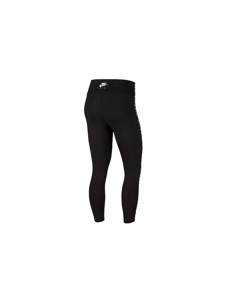 Леггинсы (WMNS) Nike Sportswear 7/8 Leggings 'Black' — изображение 2 из 2, черный