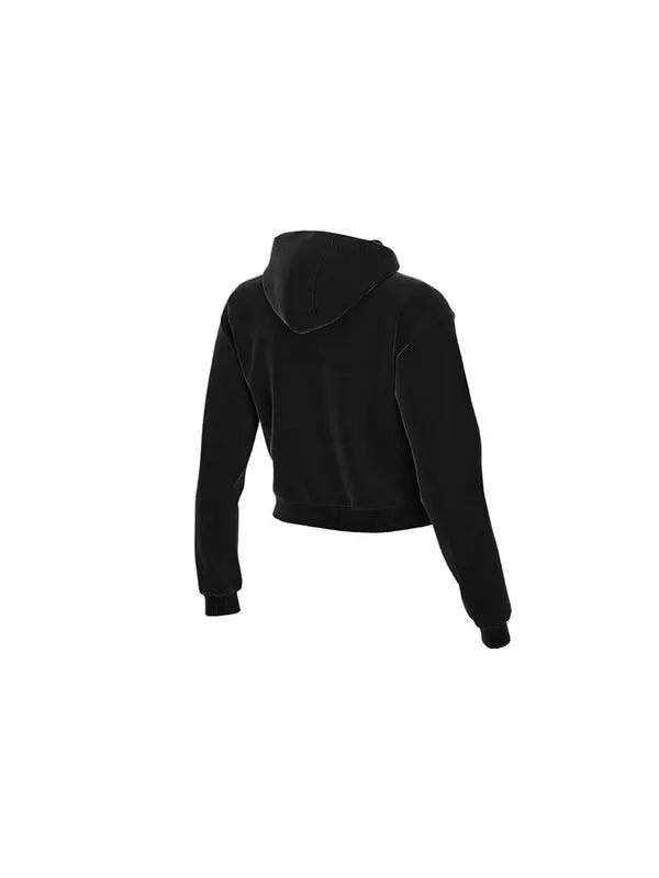 Куртка спортивные с капюшоном с логотипом Nike — изображение 2 из 4, черный/черный/белый