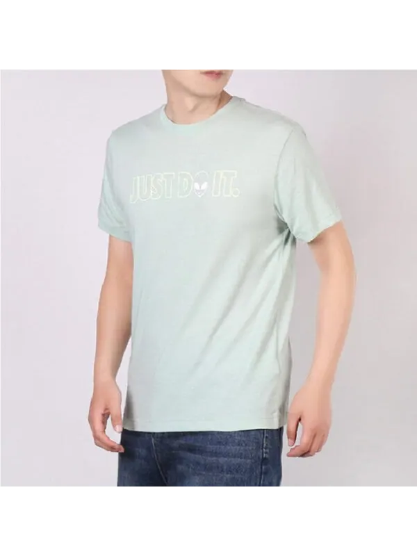 Футболка sportswear alien printing short sleeve grass green Nike — изображение 4 из 4, зеленый