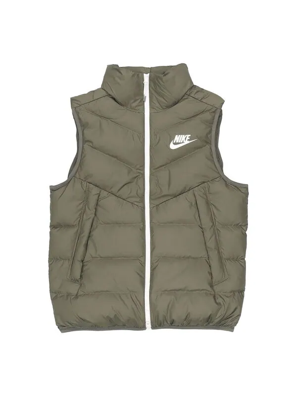 Жилеты спортивная одежда пуховая куртка ветровка Nike — изображение 1 из 2, оливковый зеленый