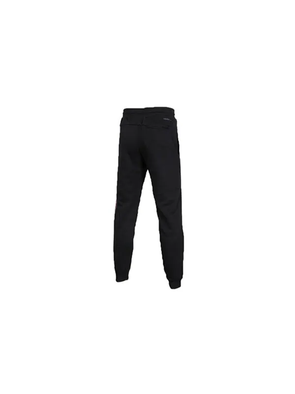Спортивные штаны adidas Running Breathable Sports Knit Casual Pants Black — изображение 3 из 3, черный