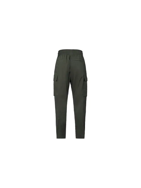 Брюки sportswear cargo casual pants bundle feet pocket long pants green army green Nike — изображение 2 из 2, зеленый